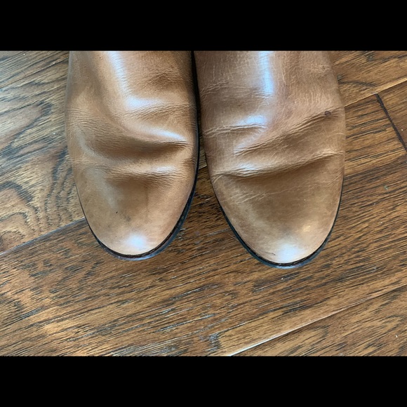 FOSSIL low heel leather bootie sz 9 - Picture 3 of 7